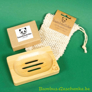 Bambus-Geschenkset "Seife"