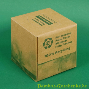 Bambus-Taschentücher-Box 60er 3-lagig
